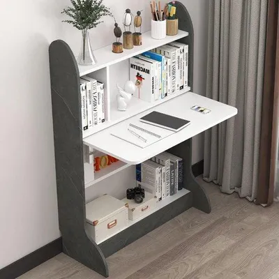 Produktbild von Famanu Schreibtisch Multifunktional und platzsparend - Klappbar