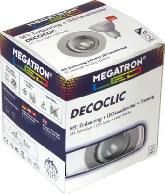 Produktbild von Megatron LED-Einbauspot Set MT75403