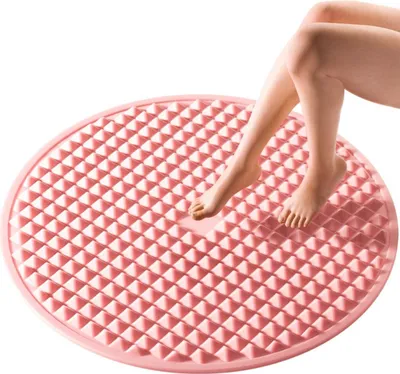 Immagine prodotto di INF Tappetino Massaggio Piedi Ispessito 45cm - Tappetino Agopressione Sollievo Dolore Rosa