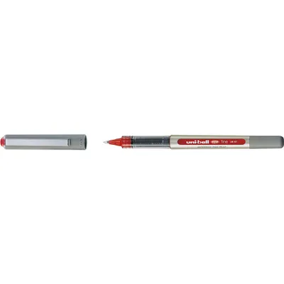 Image de 12x uni-ball 148121 eye fine UB-157 roller encre rouge 0,4 mm
