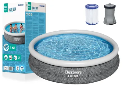 Produktbild von Bestway 57445 Erweiterungspool 366 x 76 cm