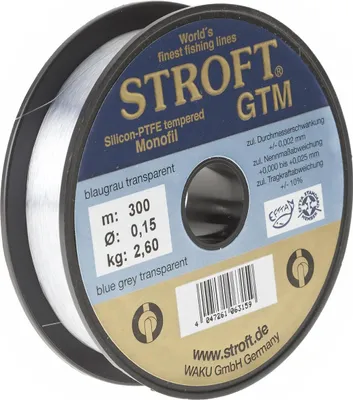 Imagen del producto de Hilo de monofilamento para pesca Stroft GTM, 0,15 mm, 300 metros