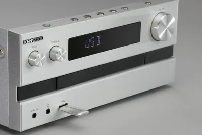 Produktbild von Kenwood M-918DAB, Heim-Audio-Mikrosystem, Aluminium, Schwarz, 1 Disks, 100 W, 2-Wege, 13 cm