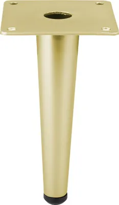 Produktbild von Möbelbein FS020 150 mm gebürstetes Gold