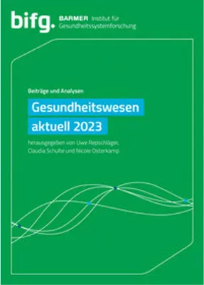 Obrázok produktu pre BARMER Gesundheitswesen aktuell 2023