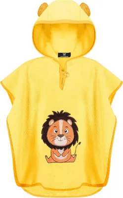 Produktbild von Famanu Kinderbadponcho mit Ohren - Komfortabel und Warm