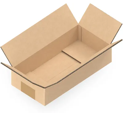 Produktbild von KK Verpackungen 200 Stück Versandkartons 582 x 282 x 124 mm Kartons 2-wellig, Faltkartons