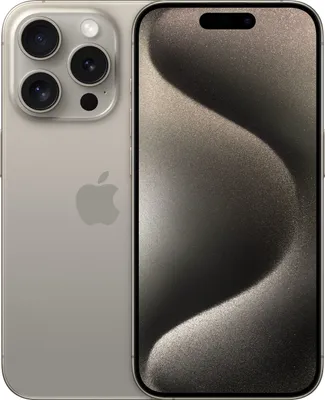 Produktbild von Apple iPhone 15 Pro 6.1" 256GB Natural Titanium