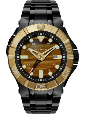 Produktbild von Nubeo NB-6054-11 Herrenuhr Manta Automatik 54mm 30ATM