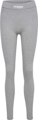 Produktbild von Hummel Hmlelemental Baumwolle Hw Tights - grey melange, Größe:S
