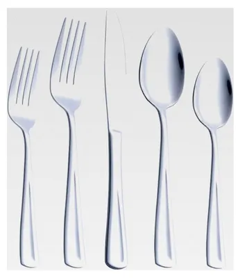 Produktbild von 40-teiliges Besteckset für 8 Personen aus Edelstahl, spülmaschinenfest