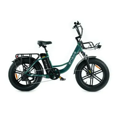 Produktbild von ENGWE L20 Boost Elektrisches Fatbike - E-Bike - 20 Zoll - 250W Motor - 7 Gänge - 126 km Reichweite - Mechanische Scheibenbremsen - Grün