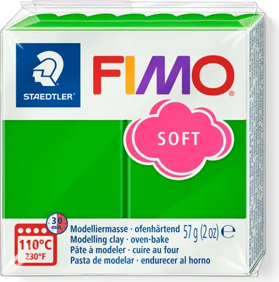 Produktbild von Modelliermasse FIMO soft tropischgrün