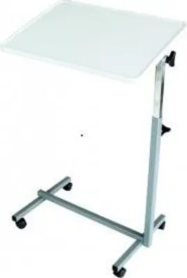 Produktbild von Bett-Tisch Easy Grau Weiss Betttisch Beistelltisch Bett-Tisch kippbar