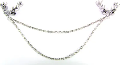 Produktbild von Ansteck Charivari Kette mit Hirschkopf
