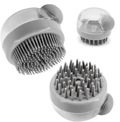 Image de Kit de brosses de massage pour usage sur peau sèche ou humide, avec fonction exfoliation