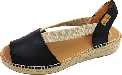 Produktbild von Toni Pons Etna  Sandalen Touwzool - Zwart - Maat 42