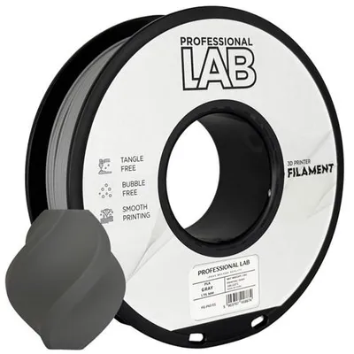 Zdjęcie produktu dla Filament PLA Gray Szary Prof. Lab 1,75mm 1kg Drukarka 3D