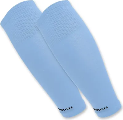 Produktbild von Tapedesign® – „TUBES” 1 Paar Fußball Sleeves Tubes Hellblau (Uni) - Fußball für Damen & Herren - atmungsaktiv