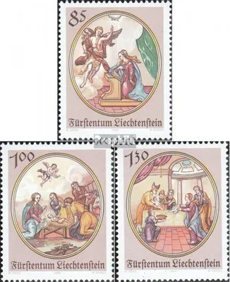 Produktbild von Briefmarken Liechtenstein 2006 Mi 1428-1430 (kompl.Ausg.) postfrisch Weihnachten