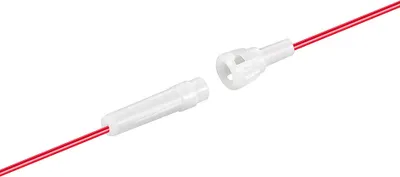Produktbild von fixpoint Sicherungshalter für Größe 6,3x32 mit losen Kabelenden