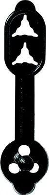 Produktbild von Briefknopf Duo 38mm VE=125 Stück schwarz
