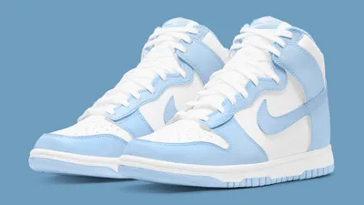 Produktbild von Nike Dunk High - White / Aluminum - EU 36,5