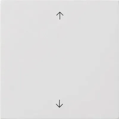 Produktbild von Gira Wippe 1f Pfeile Flächenschalter Reinweiß 5389112