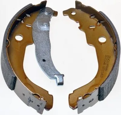 Produktbild von DENCKERMANN Bremsbackensatz Trommelbremse Hinten passend für PEUGEOT 207 (WA, WC) B120148