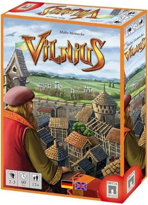 Produktbild von OSTVL001 - Vilnius, Kartenspiel, für 2-3 Spieler, ab 12 Jahren (EN, DE-Ausgabe)