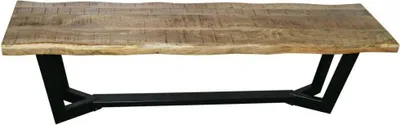Produktbild von KEYWEST Live edge Bank 160x40x Platte 50mm