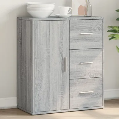 Produktbild von vidaXL Sideboard Grau Sonoma-Eiche 60x31x70 cm Holzwerkstoff