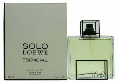 Produktbild von LOEWE Perfumes Solo Esencial, Männer, 100 ml, Spray, ALCOHOL – PARFUM (FRAGRANCE) – AQUA (WATER) – ETHYLHEXYL METHOXYCINNAMATE – BUTYL..., 1 Stück(e)