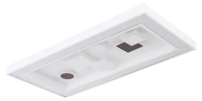Produktbild von LED Deckenleuchte, dimmbar, Fernbedienung, CCT, L 60 cm
