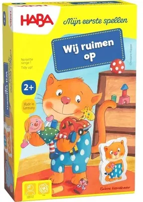 Produktbild von Haba Spiel - Meine ersten Spiele - Aufräumen! pädagogisches Kinderspiel