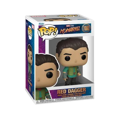 Produktbild von Marvel Studios Ms. Marvel - Red Dagger 1080 - Funko Pop! Vinyl Figur