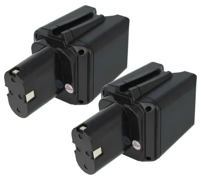 Produktbild von vhbw 2x Akku Ersatz für Bosch 3607300501, BH-964N, 3 607 300 502, 3 607 300 501, 92955, 3607300502, BH964N für Werkzeug (2500 mAh, NiMH, 9,6 V)