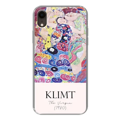 Produktbild von MuchoWow® Handyhülle Schutzhülle Hülle für iPhone XR Malerei - Jugendstil - Gustav Klimt Silikon Softcase Handy Hülle - Schutzdeckel