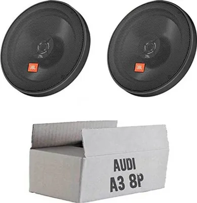Produktbild von JBL STAGE2 624 | 2-Wege | 16,5cm Koax Lautsprecher - Einbauset passend für Audi A3 8P - justSOUND