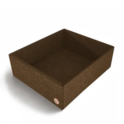 Produktbild von Aufbewahrungsbox CLEAN Filz 55 x 45 x 15 cm ohne Deckel in hellbraun meliert