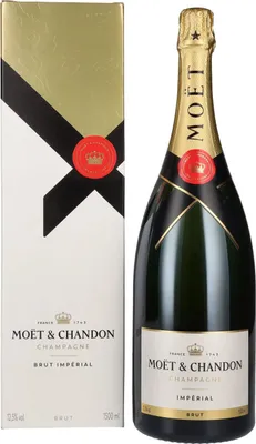 Produktbild von Moët & Chandon Champagne IMPÉRIAL Brut 12,5% Vol. 1,5l in Geschenkbox