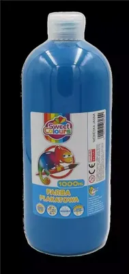 Imagen del producto de Pintura para pósteres, color azul claro, 1000 ml