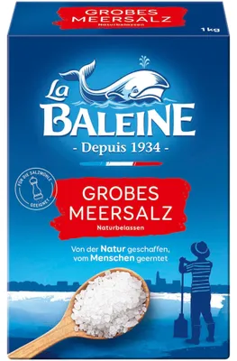 Produktbild von La Baleine Grobes Meersalz Naturbelassen 1 kg