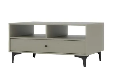 Produktbild von Couchtisch IROS 1 - Eukalyptus / Schwarz