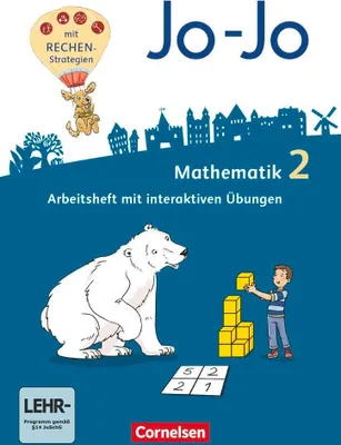 Produktbild von Jo-Jo Mathematik 2. Schuljahr - Allgemeine Ausgabe 2018 - Arbeitsheft mit interaktiven Übungen auf scook.de und CD-ROM