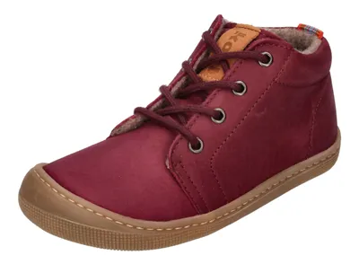 Produktbild von KOEL Barefoot Kinderschuhe Booties DELI HYDRO FELT Bordo, Größe:21 EU