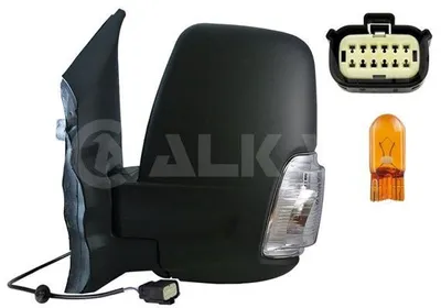 Produktbild von ALKAR 9047734 Außenspiegel Seitenspiegel Links für FORD Transit Mk7 Kastenwagen (V363, FCD, FDD) Beheizt Konvex Elektrisch