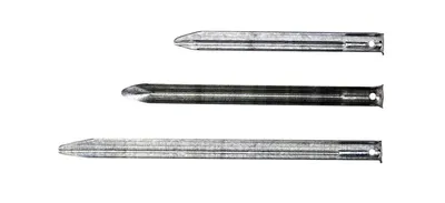 Produktbild von BasicNature Stahlblechhering, halbrund 24 cm 10 Stück