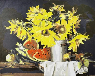 Obrázok produktu pre Letný Príbeh – Sada Na Maľovanie Podľa Čísel, 40 × 50 Cm