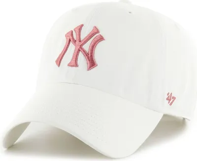 Produktbild von 47 Brand Strapback Cap - CLEAN UP New York Yankees weiß